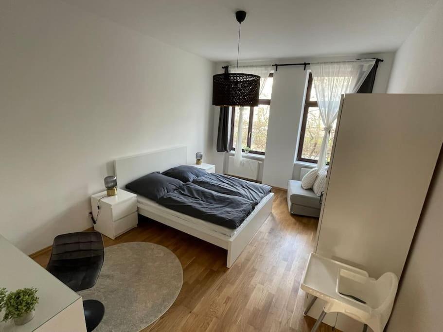 #Attraktive Altbauwohnung Im Leipziger Zentrum 1 Og Links Ngoại thất bức ảnh