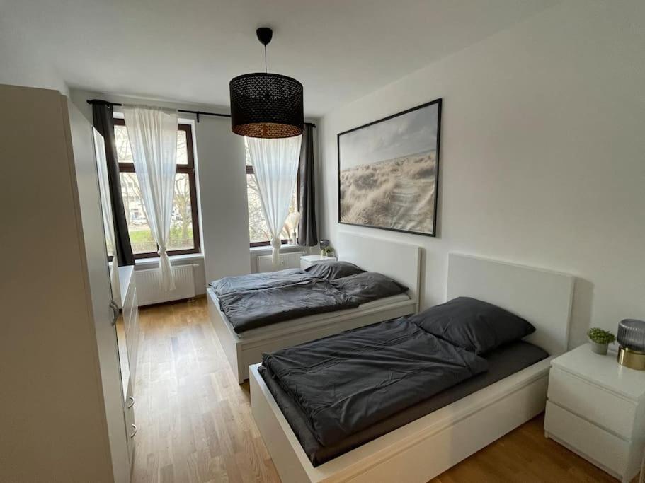 #Attraktive Altbauwohnung Im Leipziger Zentrum 1 Og Links Ngoại thất bức ảnh